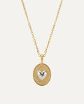 Colar Coração Vintage